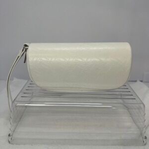OAKLEY Sunglasses Case OS White Embossed Logo Soft‎ Shell Zip Shades Travel